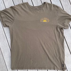 billabong tshirt mens size large